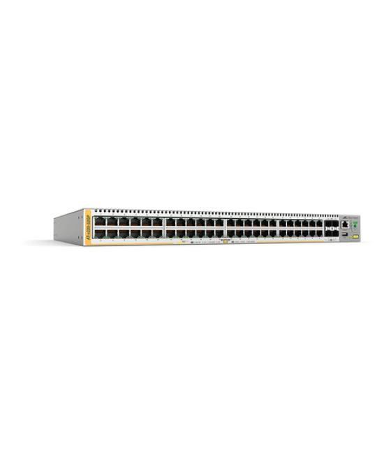 Allied Telesis AT-x220-52GP-50 Gestionado L3 Gigabit Ethernet (10/100/1000) Energía sobre Ethernet (PoE) 1U Gris