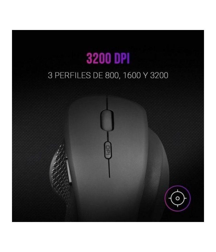 Ratón Gaming Inalámbrico Mars Gaming MMWERGO/ Hasta 3200 DPI - Imagen 3