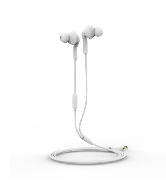 Muvit for change auriculares estéreo e57 3.5mm blancos