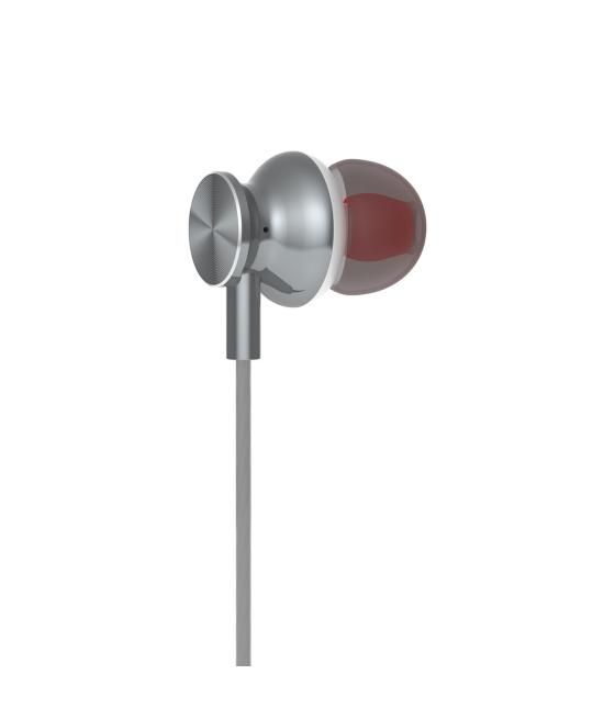 Muvit auriculares estéreo m1i3.5mm gris