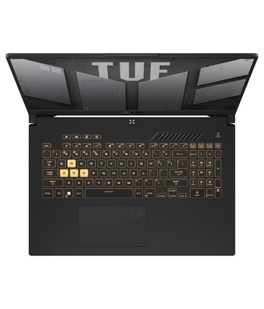 Portátil gaming asus tuf f17 tuf707vi-hx049 intel core i7-13620h/ 32gb/ 1tb ssd/ geforce rtx 4070/ 17.3'/ sin sistema operativo