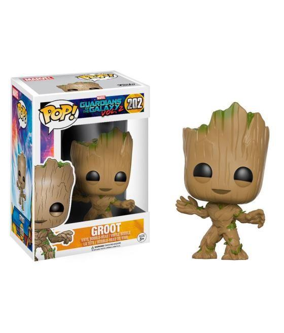 Funko pop marvel los guardianes de la galaxia volumen 2 groot pequeño 13230