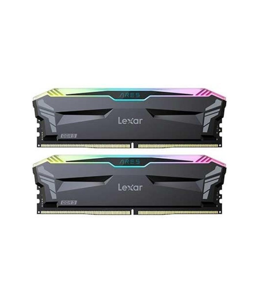 Modulo memoria ram ddr5 32gb 2x16gb 6000mhz lexar ares rgb