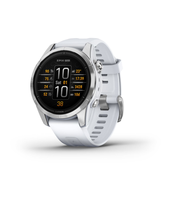 Smartwatch garmin epix pro, 42mm, glass, ss, whitestn