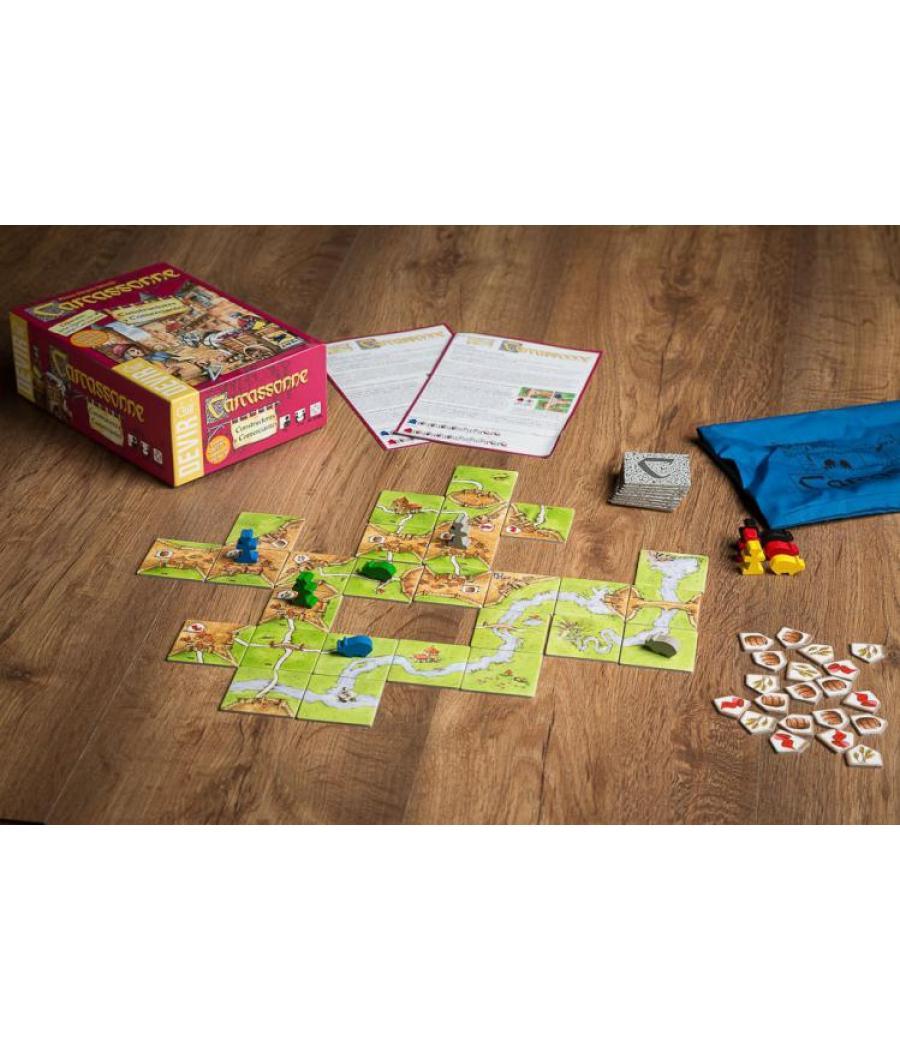 Juego de mesa devir carcassonne constructores y comerciantes