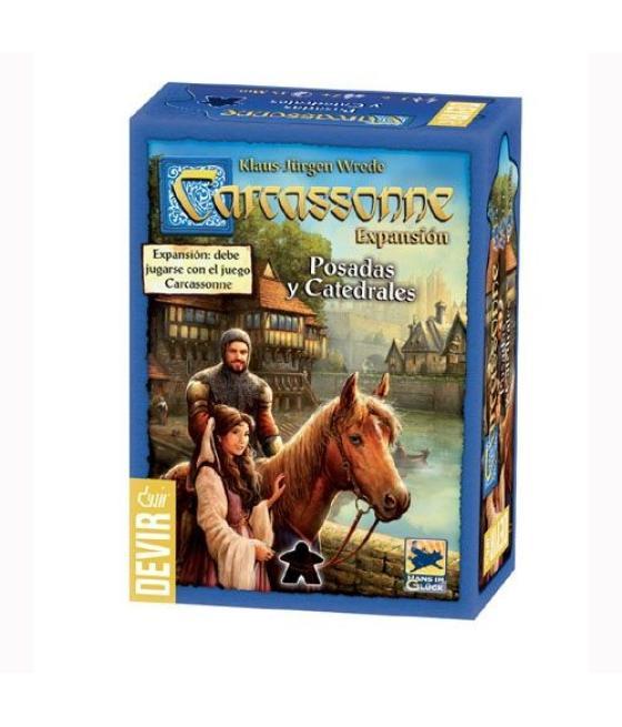 Juego de mesa devir carcassonne posadas y catedrales