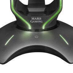 Kit Soporte Mars Gaming MHHPRO/ Soporte + Bungee Ratón + HUB USB - Imagen 3