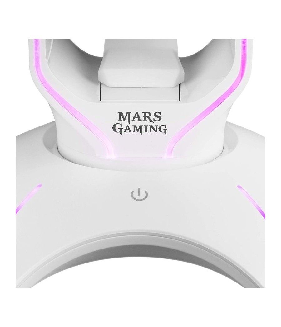 Kit Soporte Mars Gaming MHHPROW/ Soporte Auriculares + Bungee Ratón + HUB USB - Imagen 5