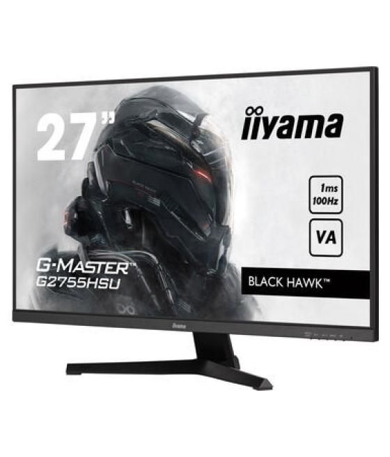 Iiyama g-master g2755hsu-b1 pantalla para pc 68,6 cm (27") 1920 x 1080 pixeles full hd negro