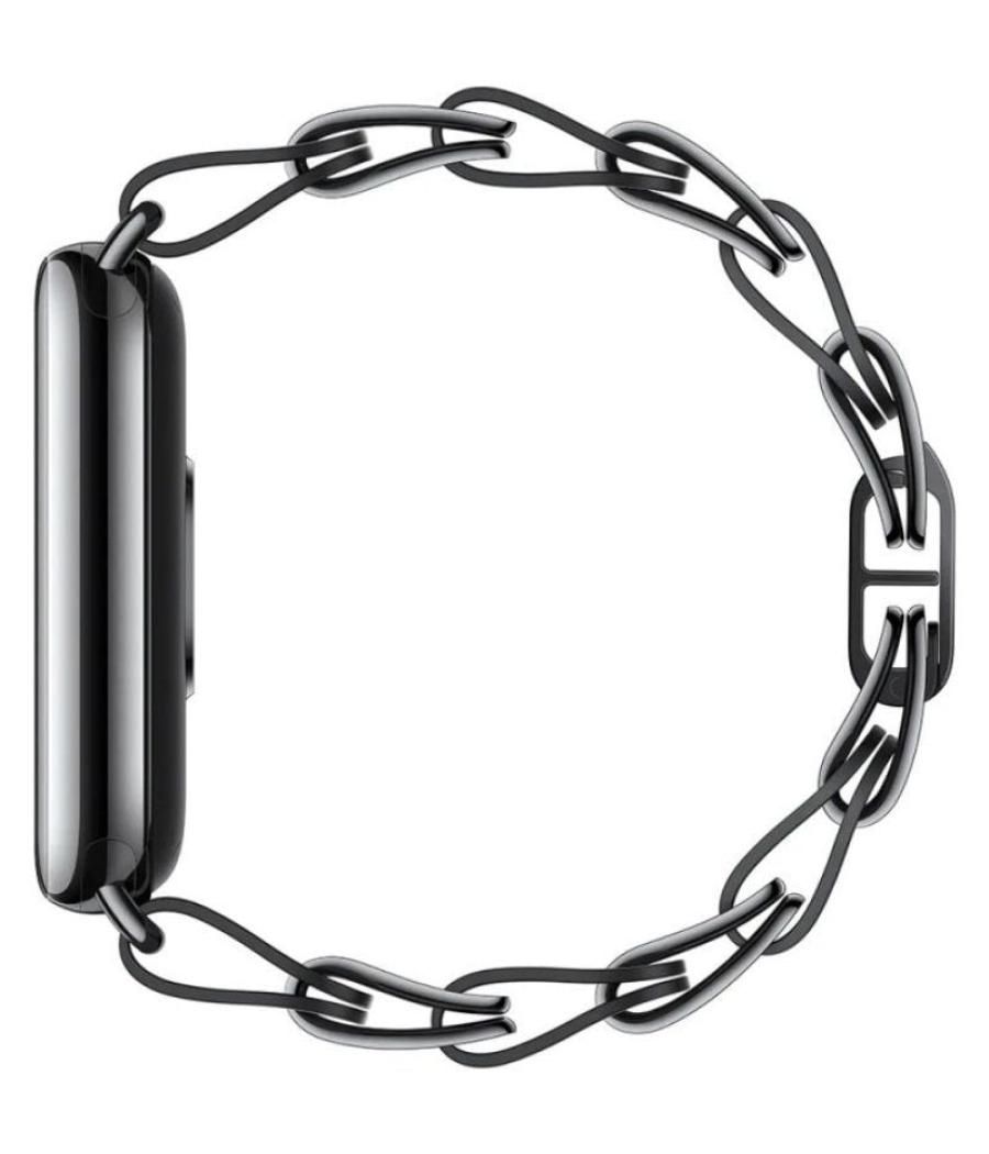 Pulsera cadena para smartband 8 xiaomi chain strap band/ negro