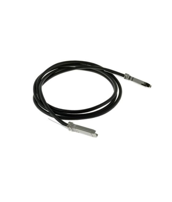 Allied Telesis AT-QSFP1CU cable infiniBanc 1 m QSFP+ Negro, Plata