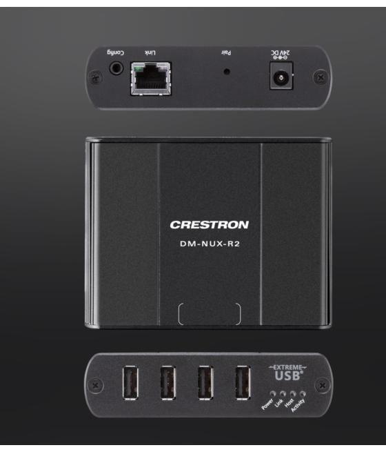 Crestron dm nux usb over network with routing, remote (dm-nux-r2) 6511320