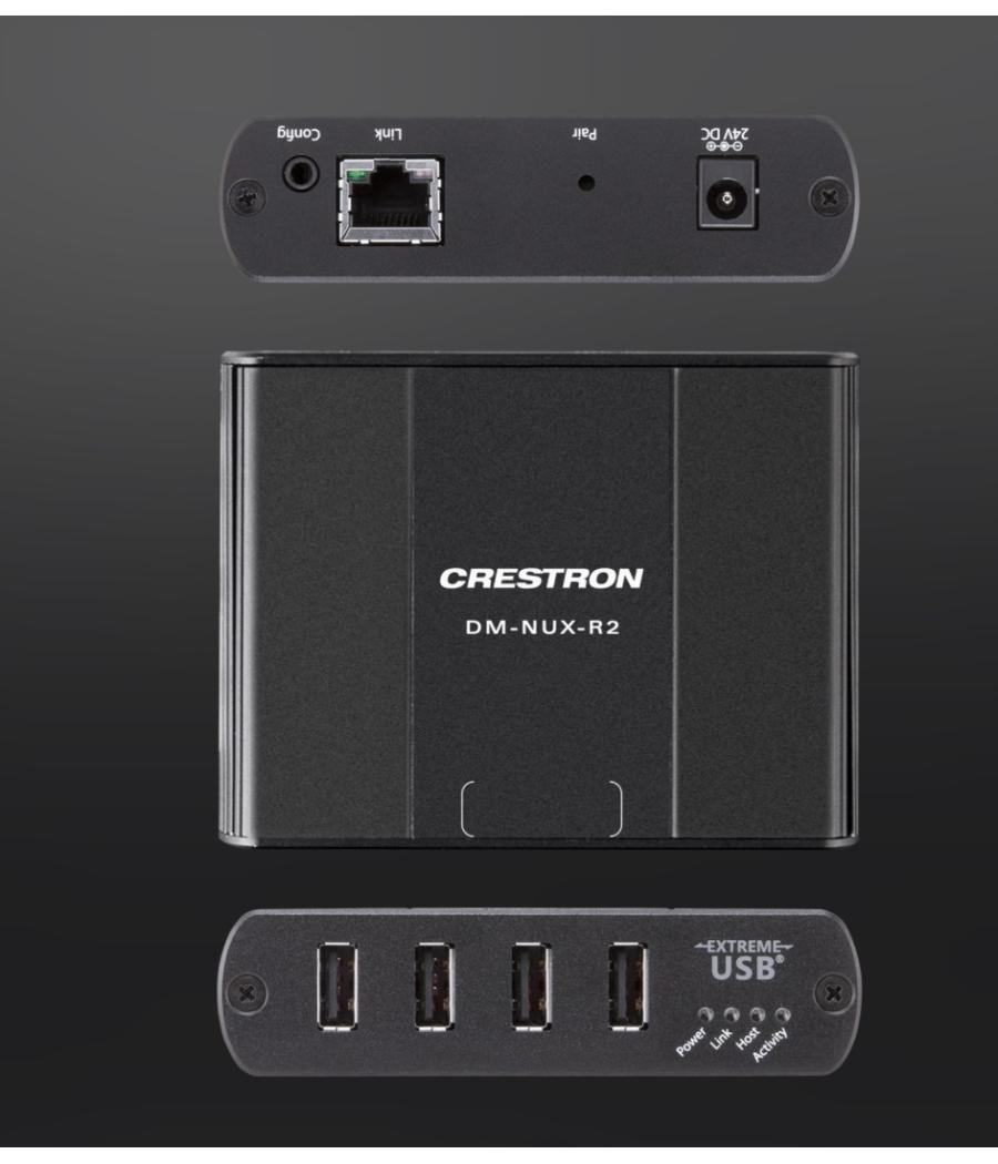 Crestron dm nux usb over network with routing, remote (dm-nux-r2) 6511320