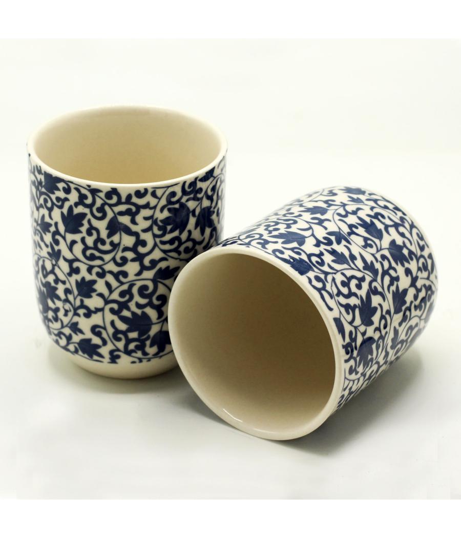 Tazas de te - Diseño azul