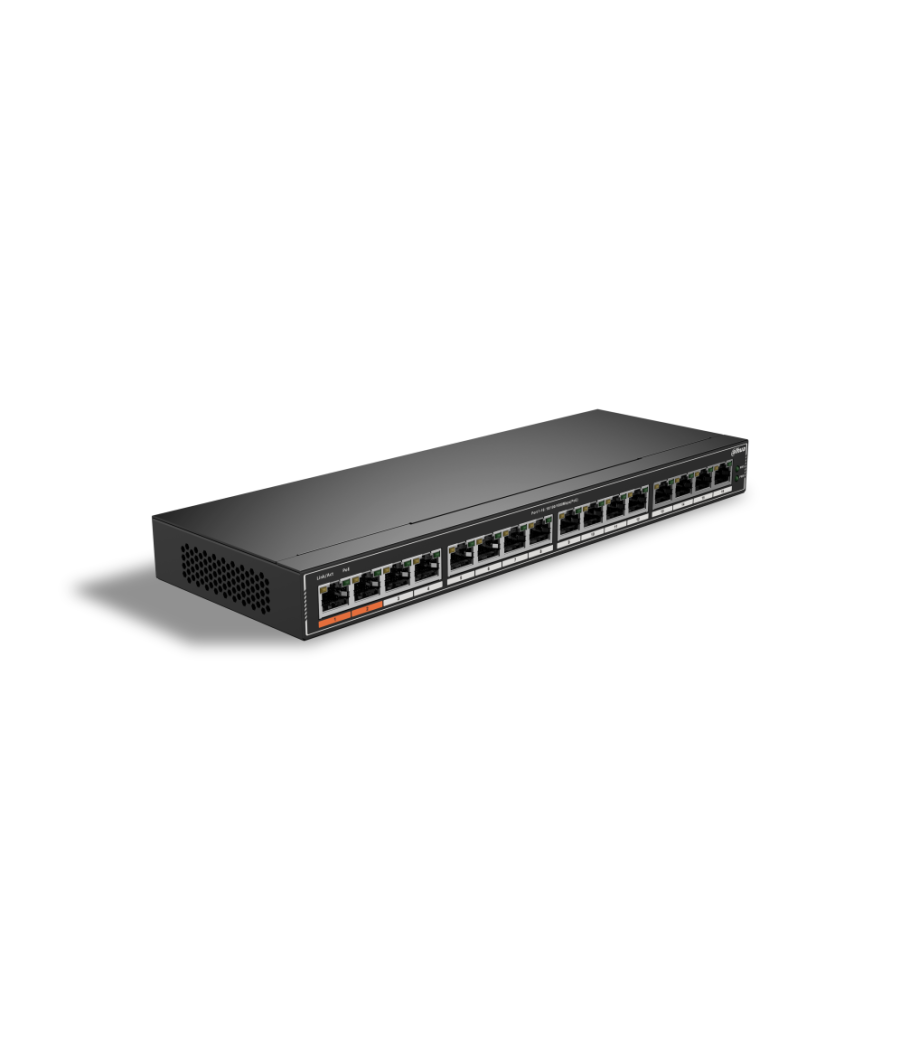 Switch it dahua dh-sg1016p 16-port unmanaged gigabit poe switch