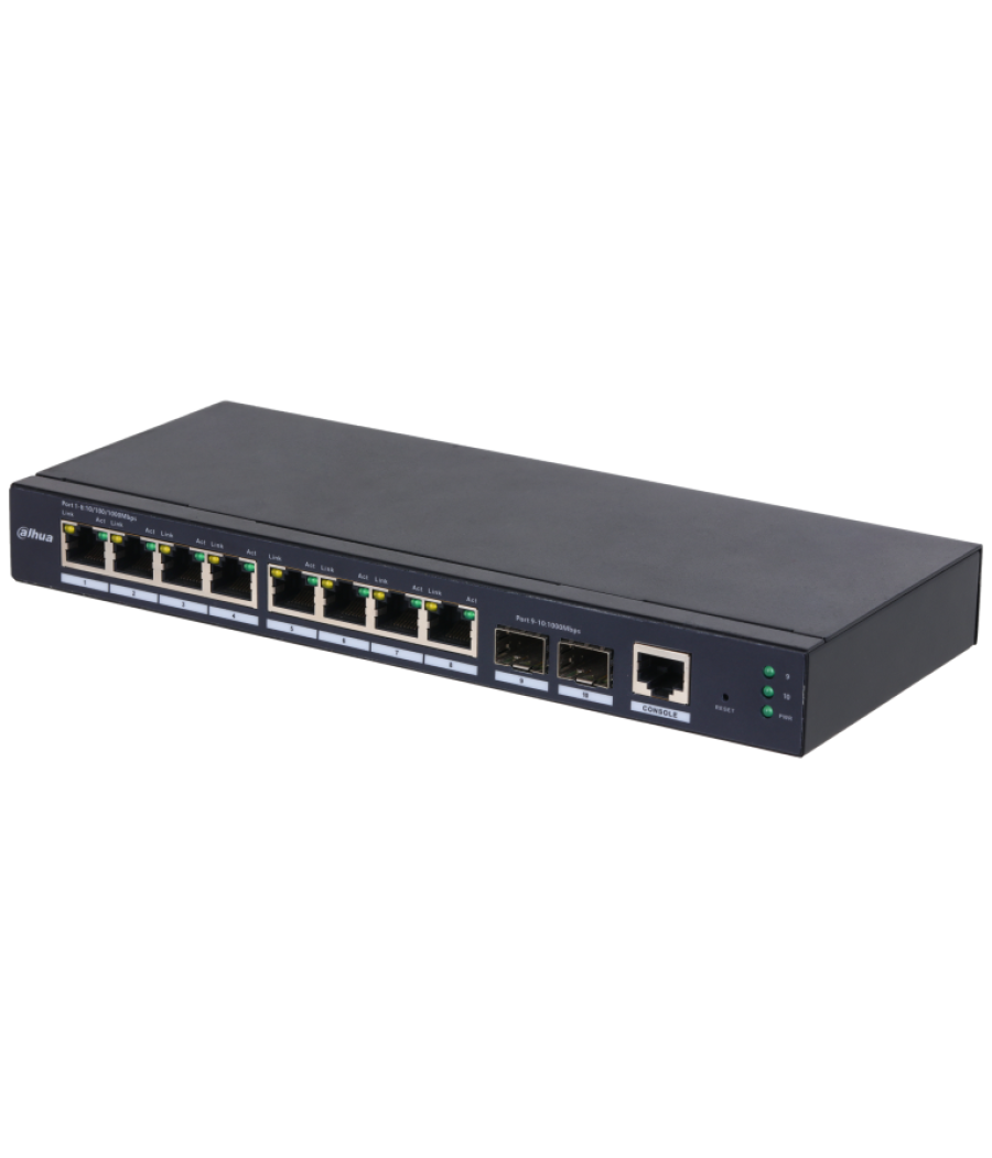 Switch it dahua dh-sg4010-2f 10-port managed desktop gigabit switch