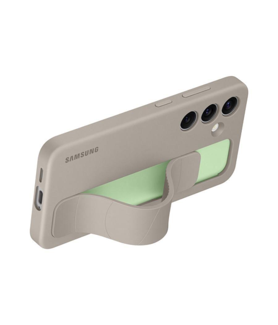 Samsung Standing Grip Case Taupe funda para teléfono móvil 15,8 cm (6.2") Gris