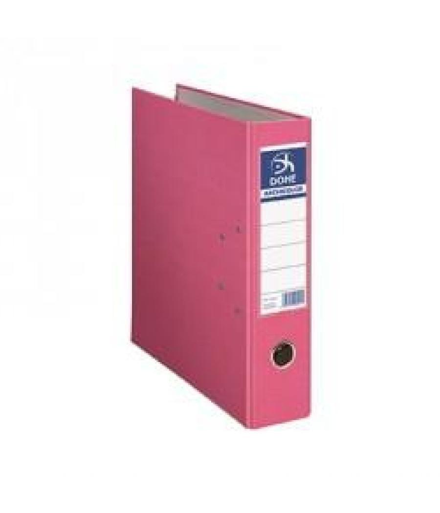 Dohe archivador palanca a4 lomo ancho rado rosa -12u-