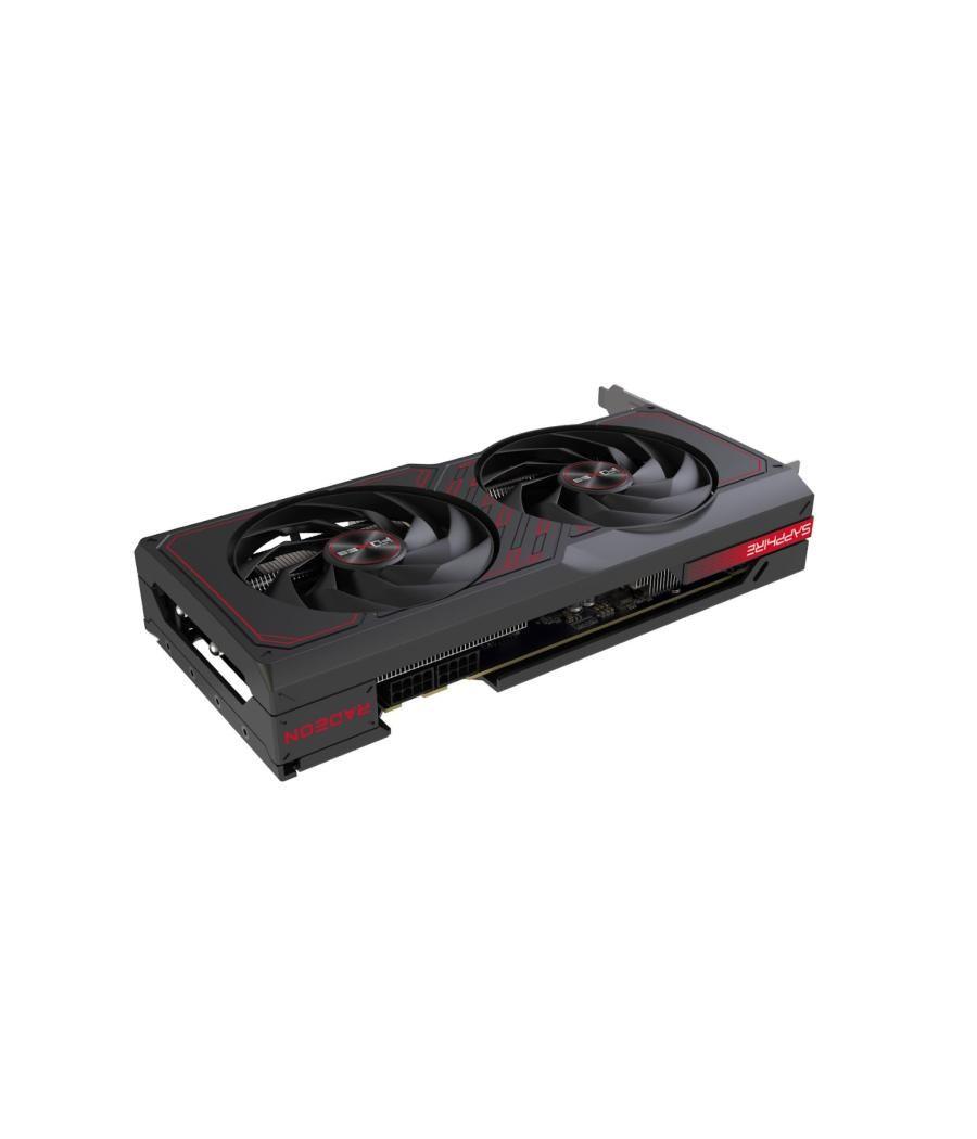 Vga sapphire pulse radeon rx 7600 xt gaming oc 16gb,amd,rx7600xt,16gb,gddr6,128bit,2hdmi+2dp (2 ventiladores)