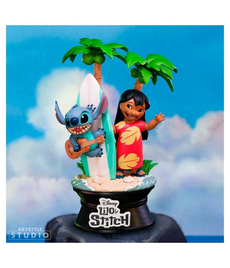 Figura abystyle disney lilo & stitch lilo & stitch con tabla de surf