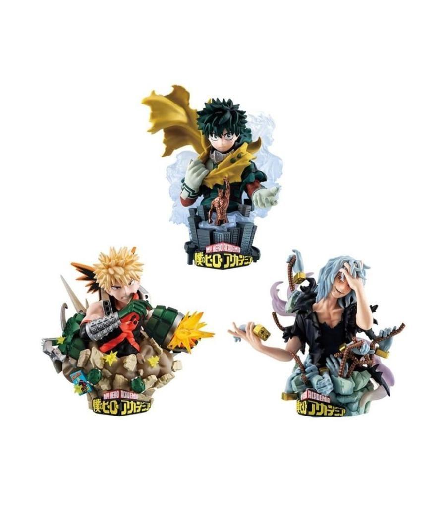 Pack 3 figuras megahouse petitrama ex series 3 my hero academia type - decision