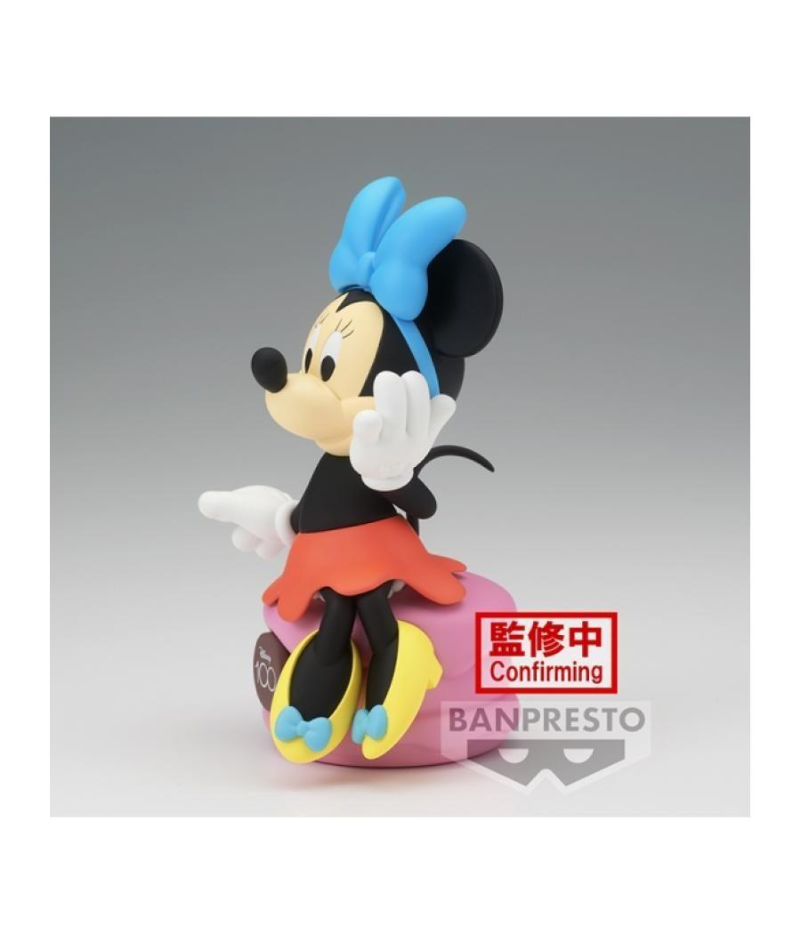 Figura banpresto disney characters sofubi 100th anniversary minnie mouse 11cm