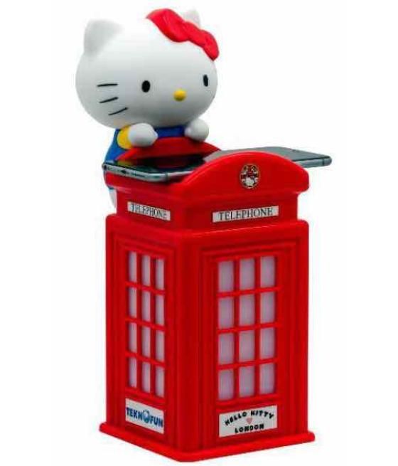 Cargador inalambrico hello kitty londres cabina telefonica