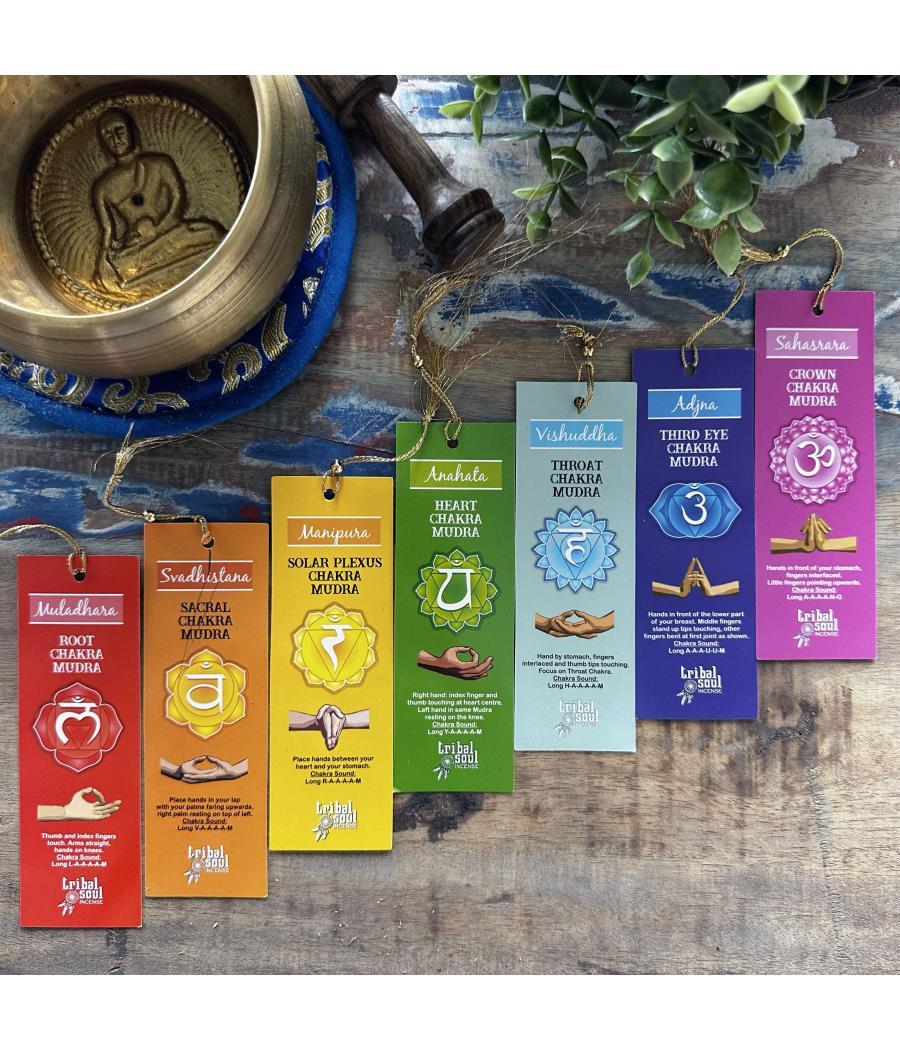 Tribal Soul Incense Sticks - 7 Chakras con mensajes