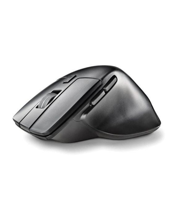 Ratón inalámbrico por bluetooth ngs hit-rb/ batería recargable/ hasta 1600 dpi/ negro