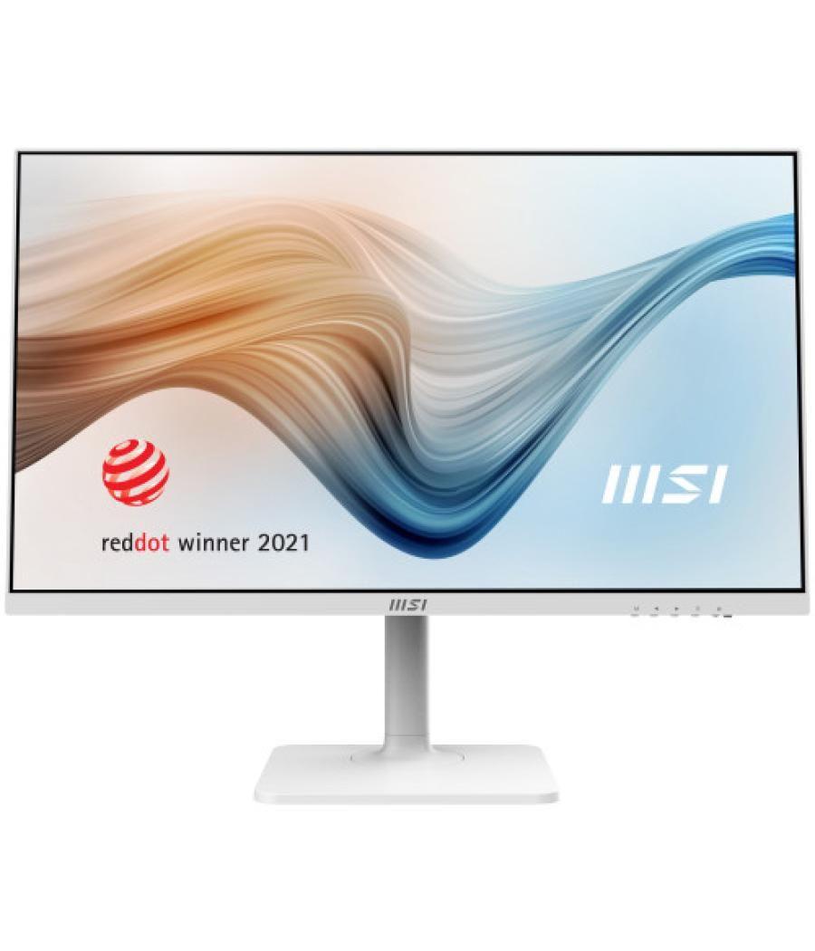 Msi modern md272qxp pantalla para pc 68,6 cm (27") 2560 x 1440 pixeles wide quad hd blanco