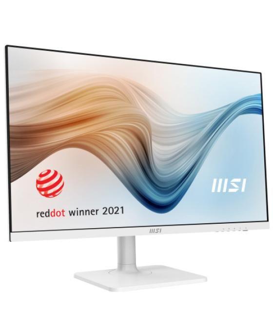 Msi modern md272qxp pantalla para pc 68,6 cm (27") 2560 x 1440 pixeles wide quad hd blanco