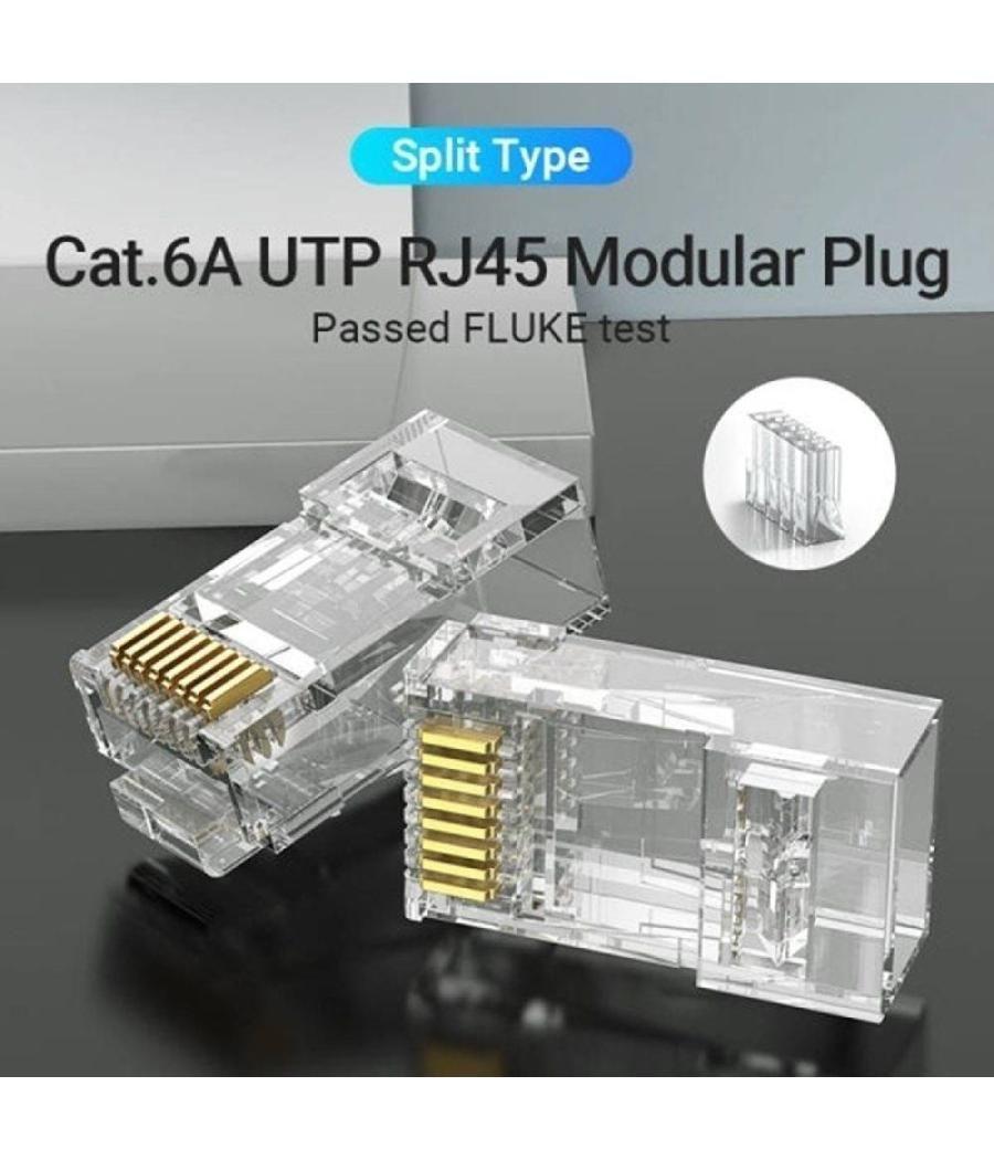 Conector rj45 idgr0-10/ cat.6a utp/ 100 uds