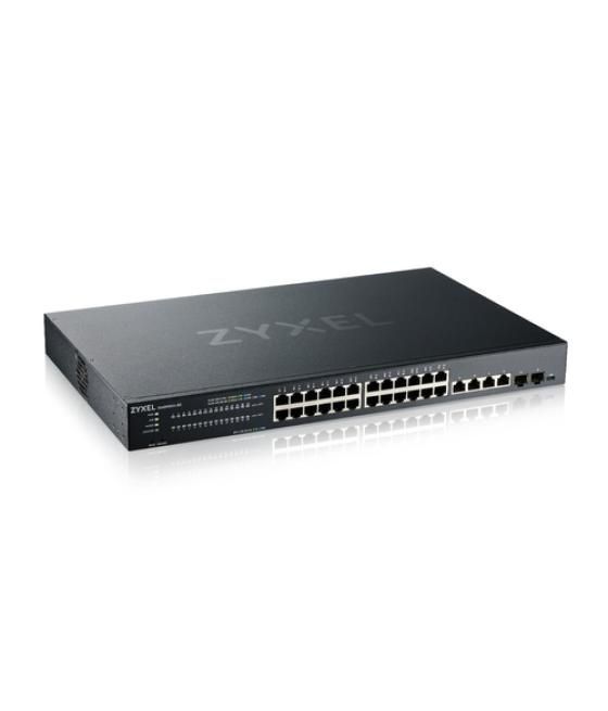 Zyxel XMG1930-30 Gestionado L3 2.5G Ethernet (100/1000/2500) Negro