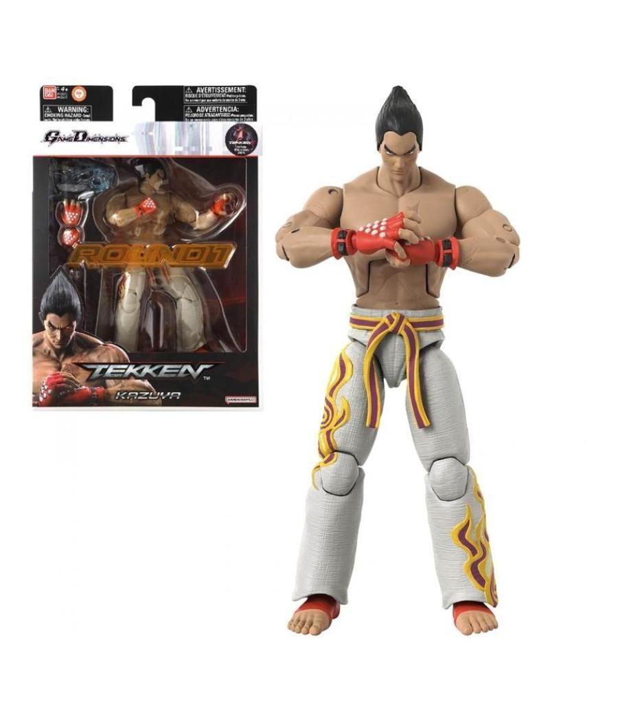 Figura bandai game dimensions tekken kazuya mishima