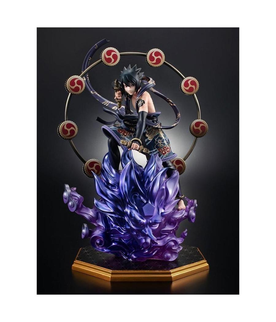 Figura megahouse gem series naruto shippuden sasuke dios del trueno