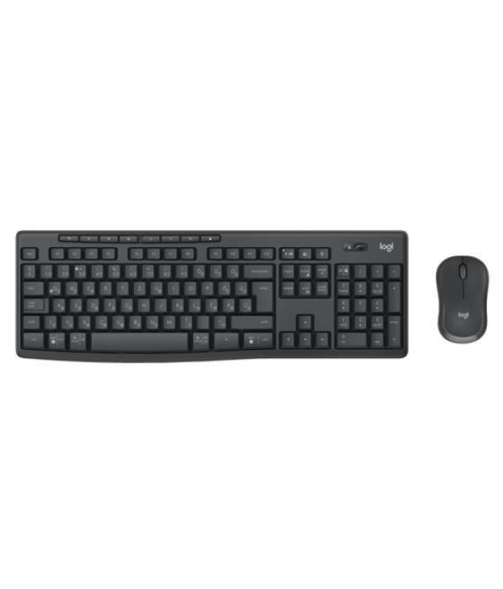 Logitech MK370 Combo for Business teclado Ratón incluido RF Wireless + Bluetooth QWERTY Portugués Grafito