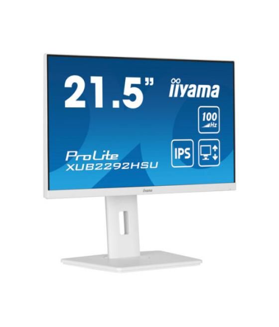Monitor iiyama 21.5"/1920 x 1080/100hz /2.1mpx/250cd/fhd/16:9/hdmi/ipsled/blanco