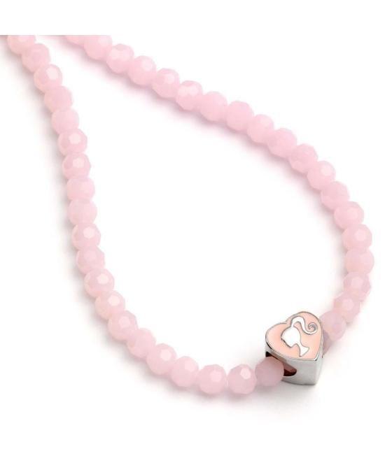 Collar the carat shob barbie perlas rosa