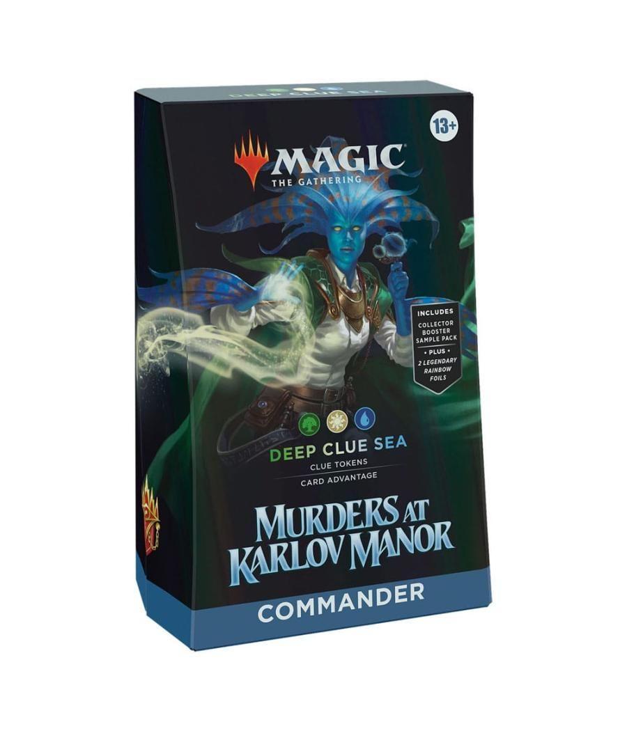 Juego de cartas magic the gatering mazos commander murders at karlov manor 4 mazos inglés