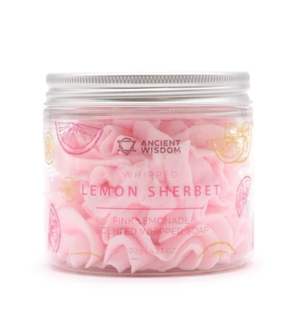 Jabón Crema Batida Limonada Rosa 120g