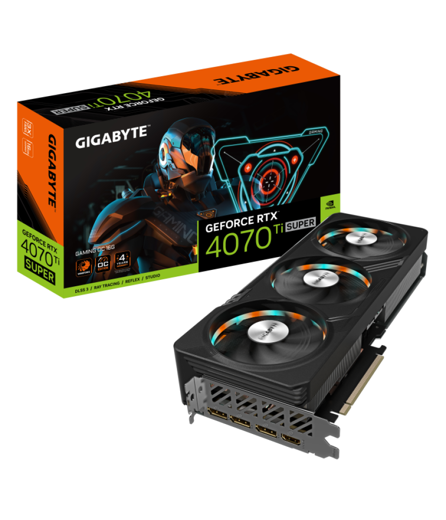 Tarjeta grafica gigabyte rtx 4070 ti super gaming oc 16gb