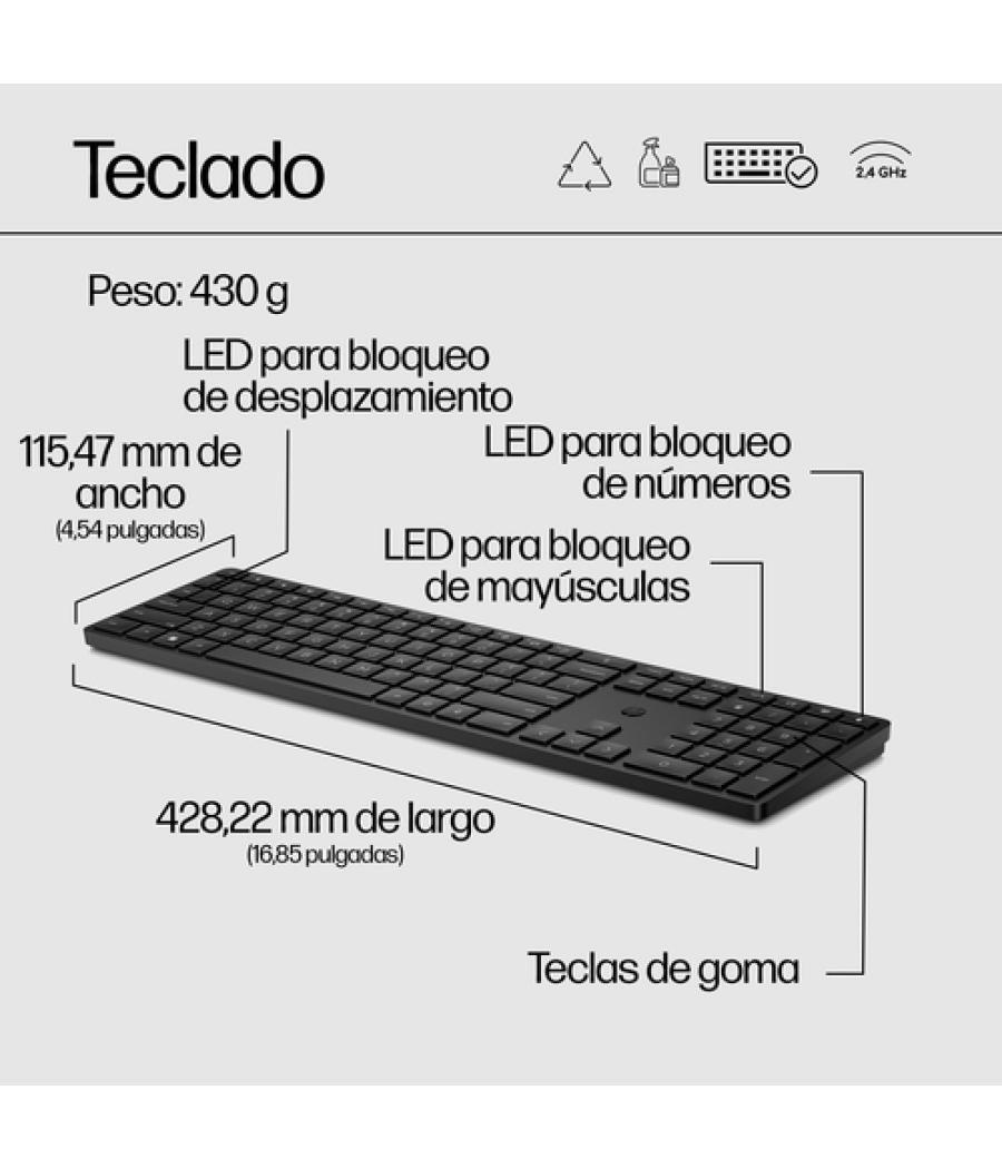 HP Teclado inalámbrico programable 450