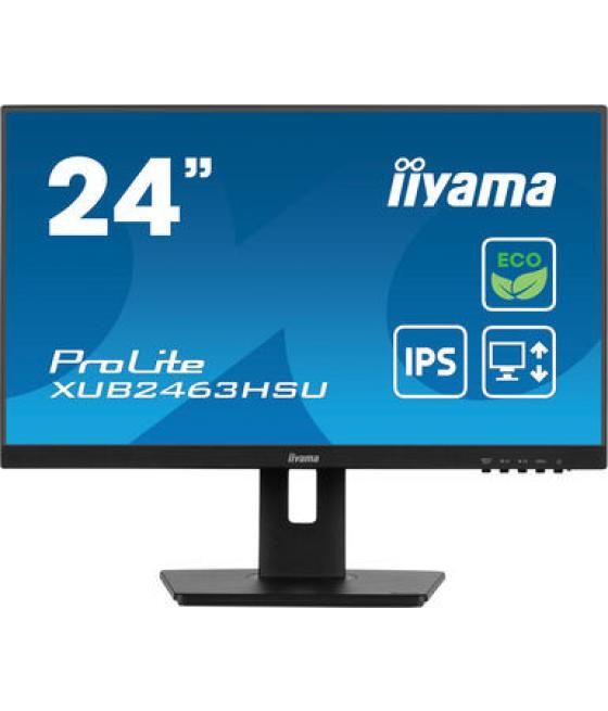 Monitor iiyama 24"/ 2560 x 1440 /100hz/3.7 mpx/ wqhd /250cd/16:9/hdmi/led/negro