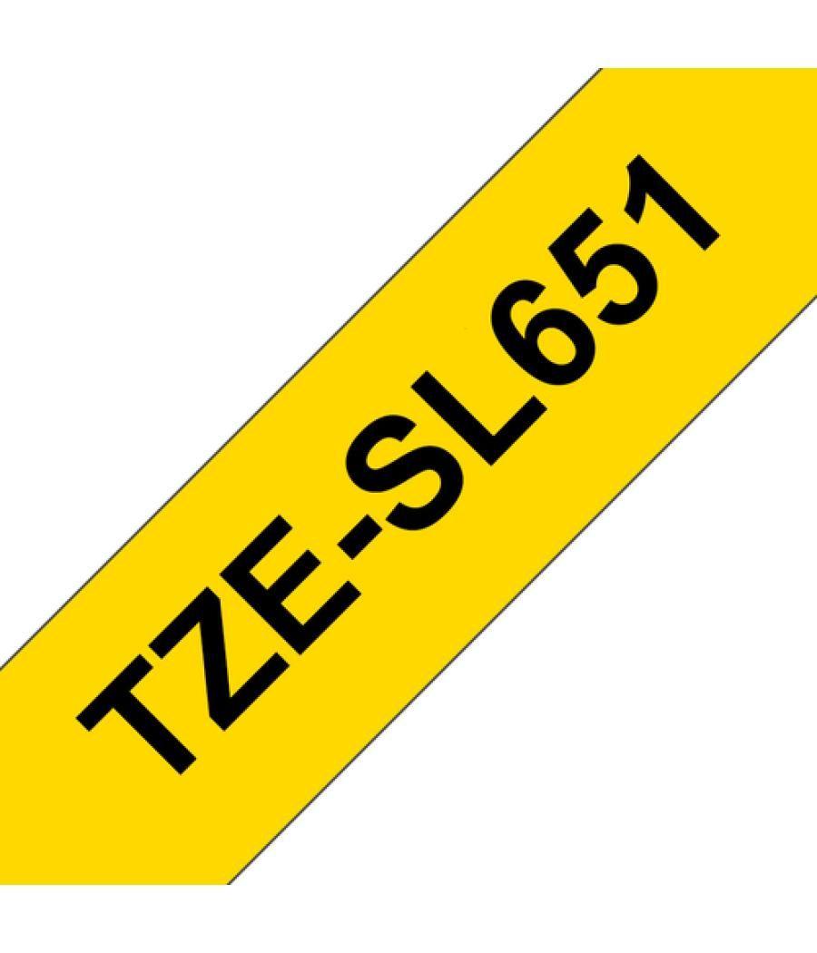Brother TZe-SL651 cinta para impresora Negro