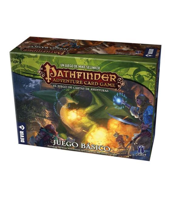 Jueo de cartas devir aventuras de panthfinder juego básico