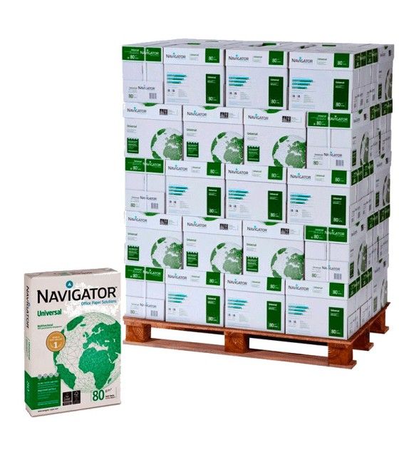 Navigator a4 80gr universal 1 palet-300 paquetes- *** solo...