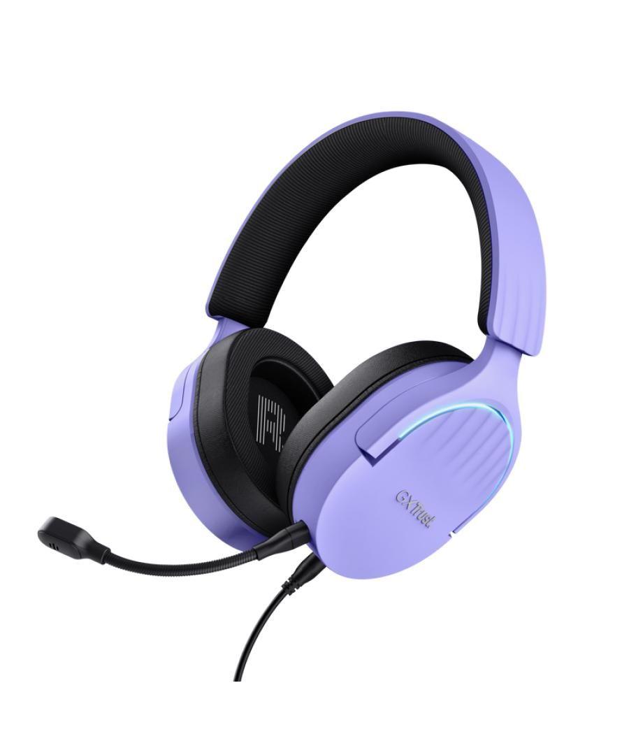 Auricular gaming gxt490 fayzo usb 7.1 morado trust