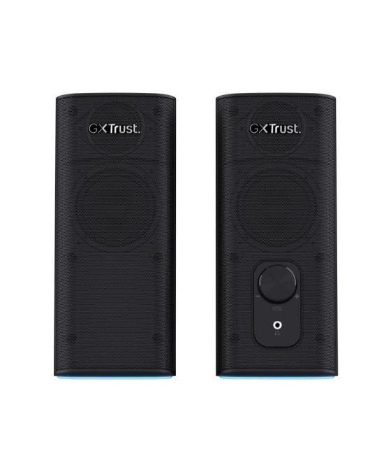 Altavoces con bluetooth trust gaming gxt 612 cetic/ 20w/ 2.0/ negros