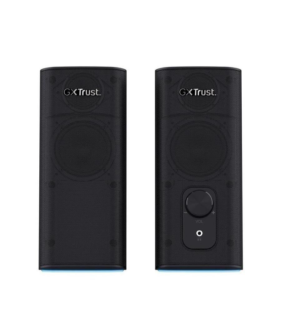 Altavoces con bluetooth trust gaming gxt 612 cetic/ 20w/ 2.0/ negros