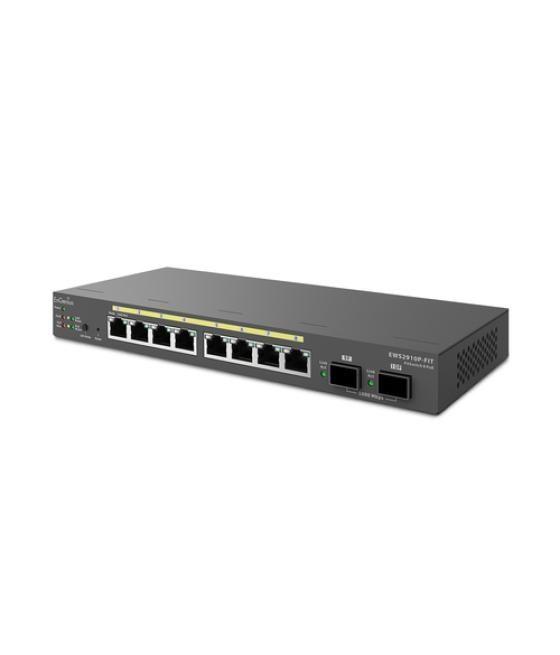 EnGenius EWS2910P-FIT switch Gestionado L2+ Gigabit Ethernet (10/100/1000) Energía sobre Ethernet (PoE) Negro